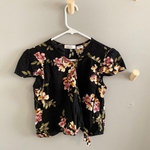 Kid floral shirt